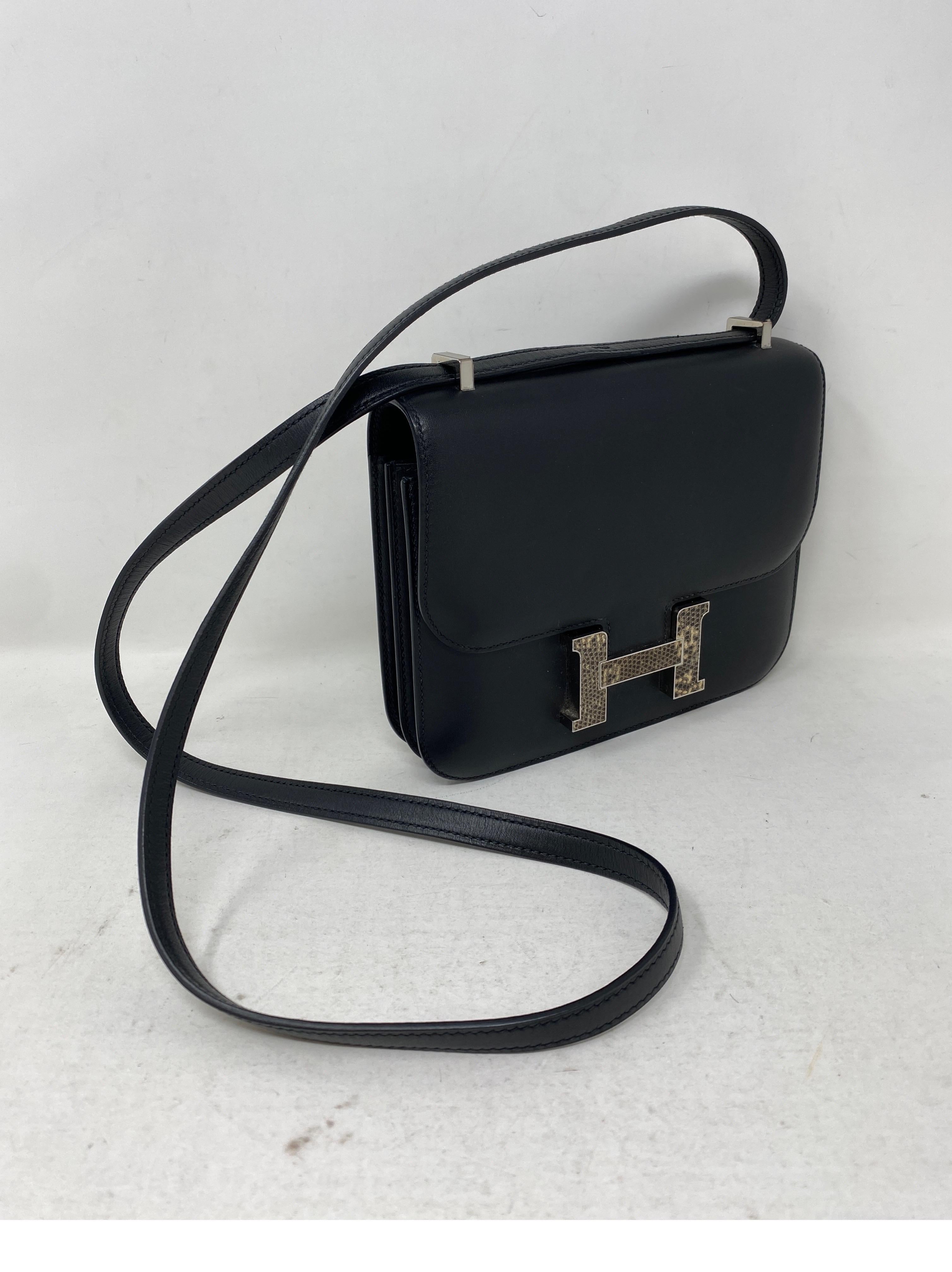 Hermes Constance Black Mini Bag 16