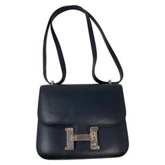 Hermes Constance Black Mini Bag