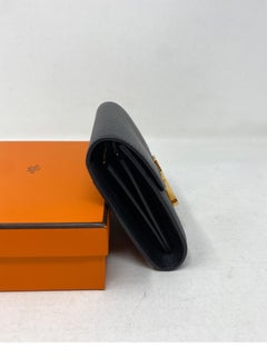 Hermes Constance Black Wallet