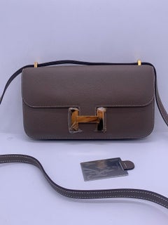 Hermes Constance Elan Bag Epsom Leather GHW Gold Hardware Stamp B