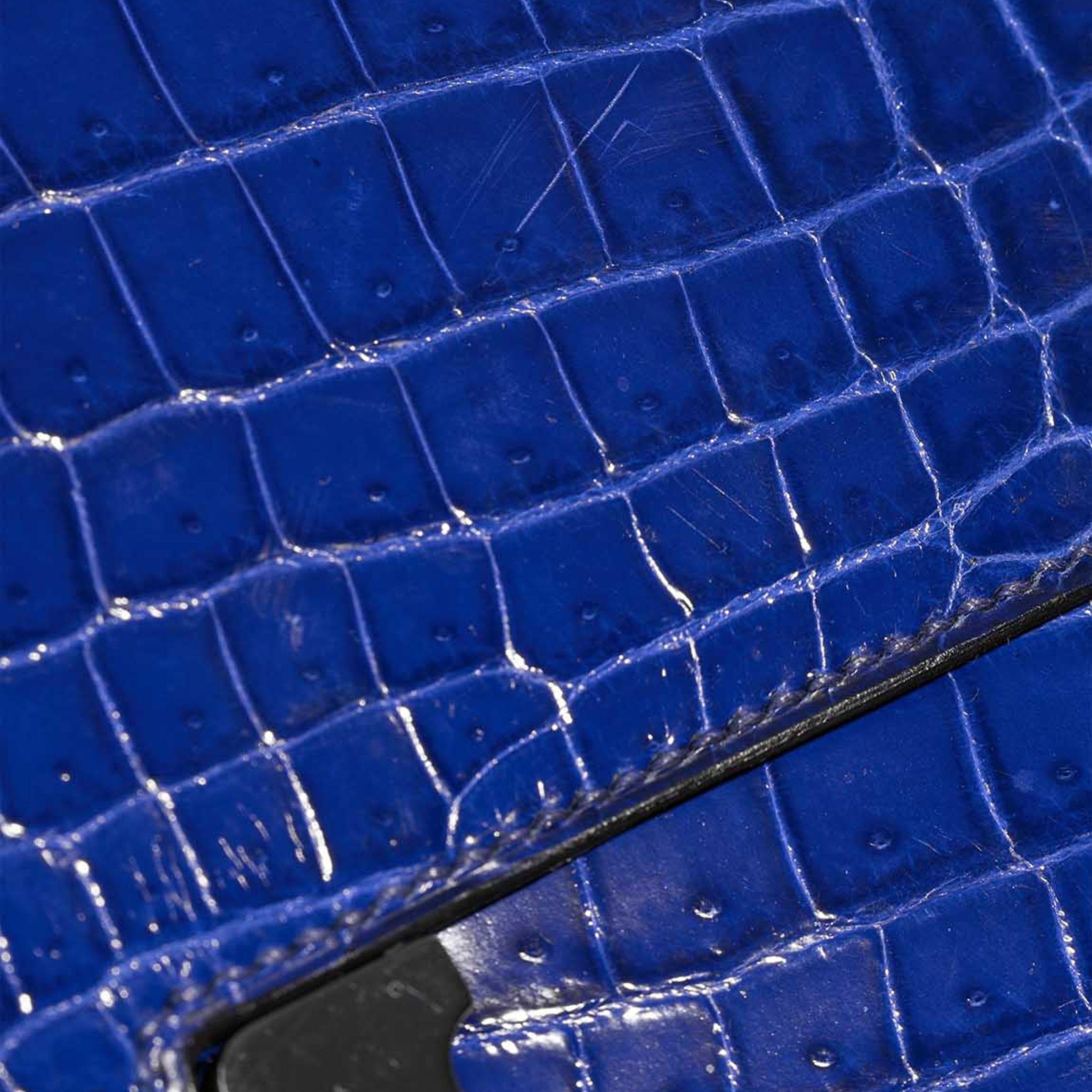 Hermès Constance Elan Bleu Electrique PHW 3