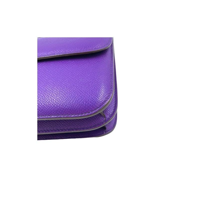 Hermès Constance Elan Crocus Epsom Leather For Sale 9