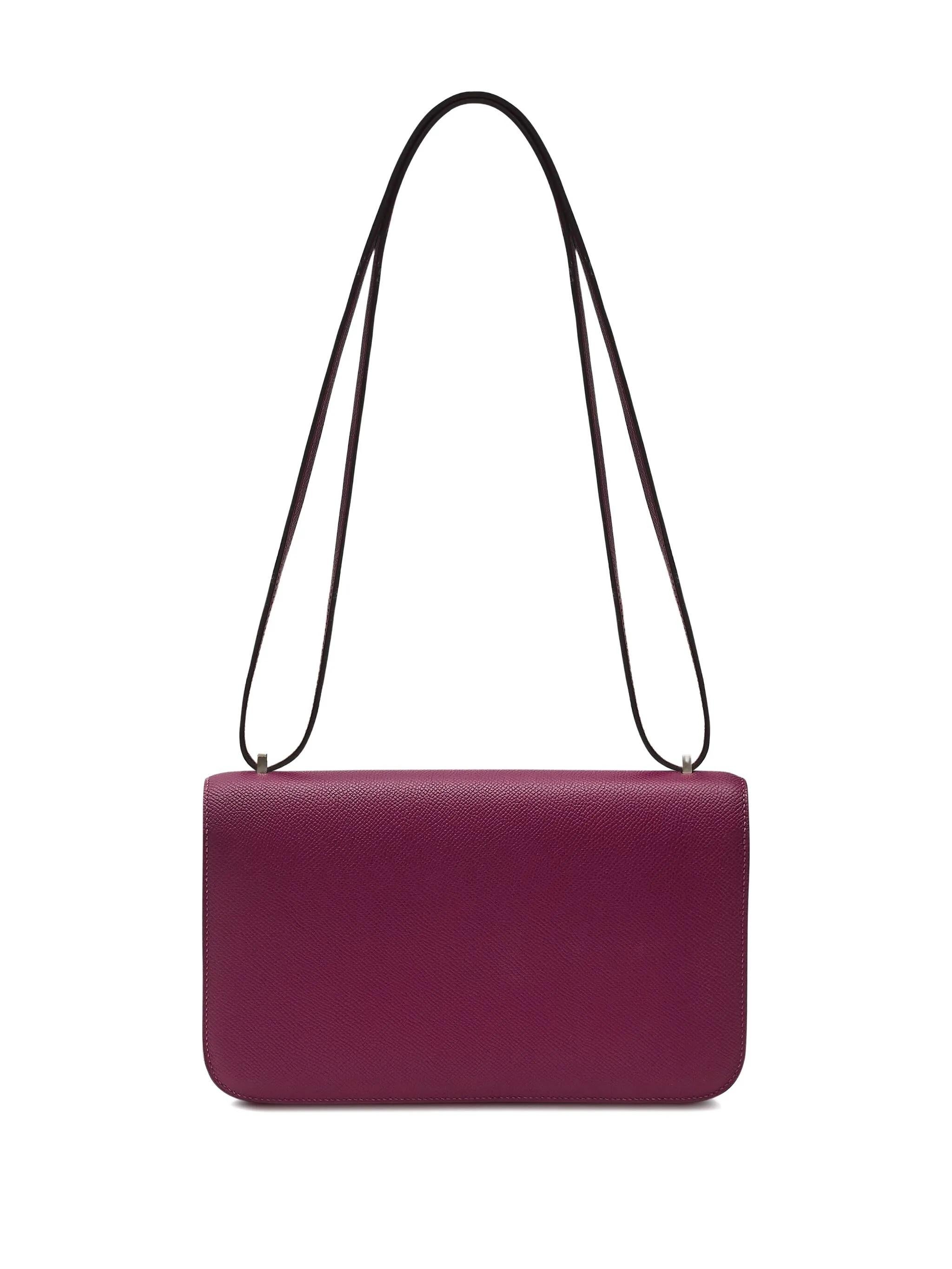 Nero Hermès Constance Elan Epsom Tosca PHW in vendita