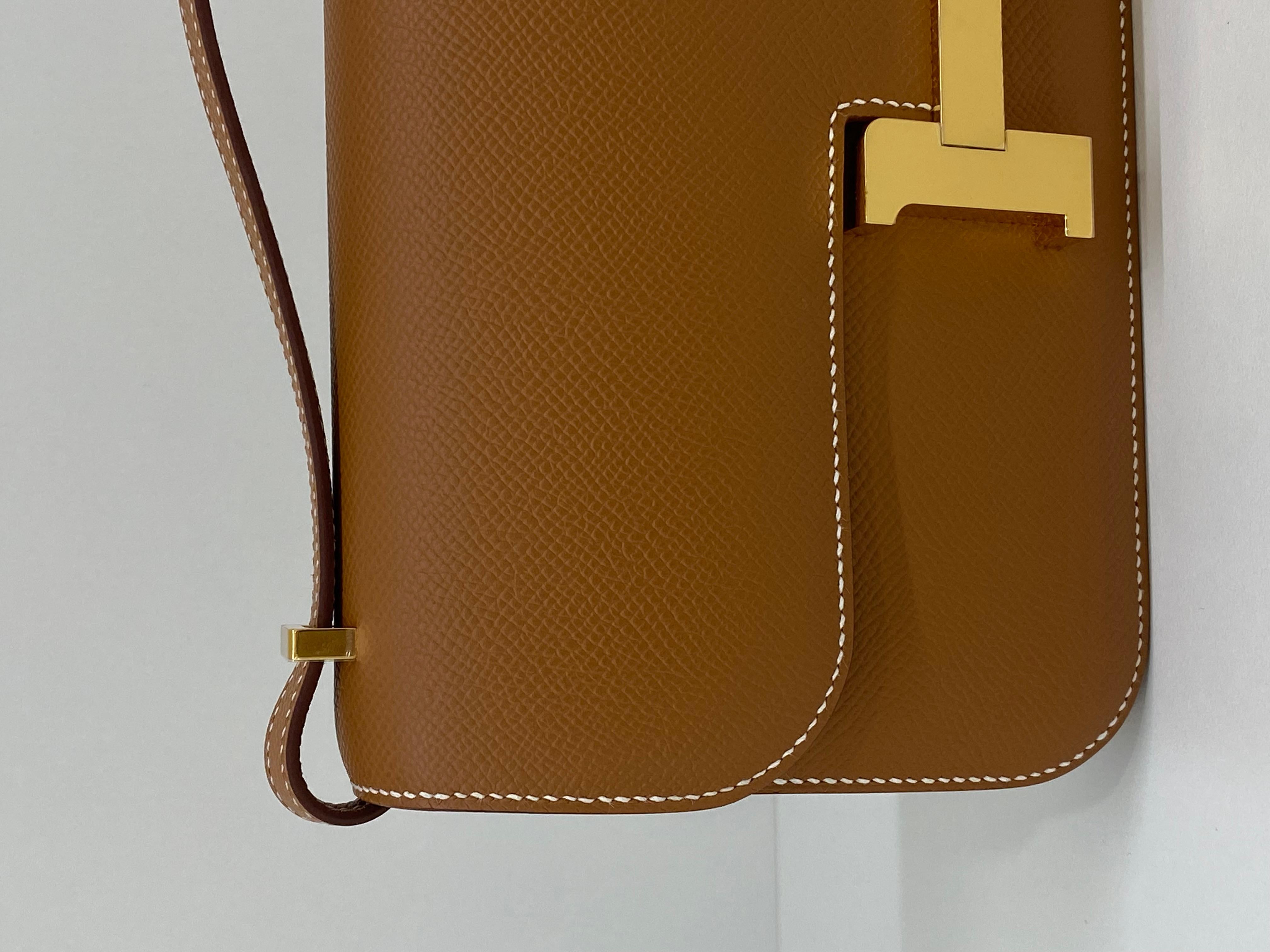 Hermes Constance Elan Gold GHW In New Condition For Sale In Double Bay, AU