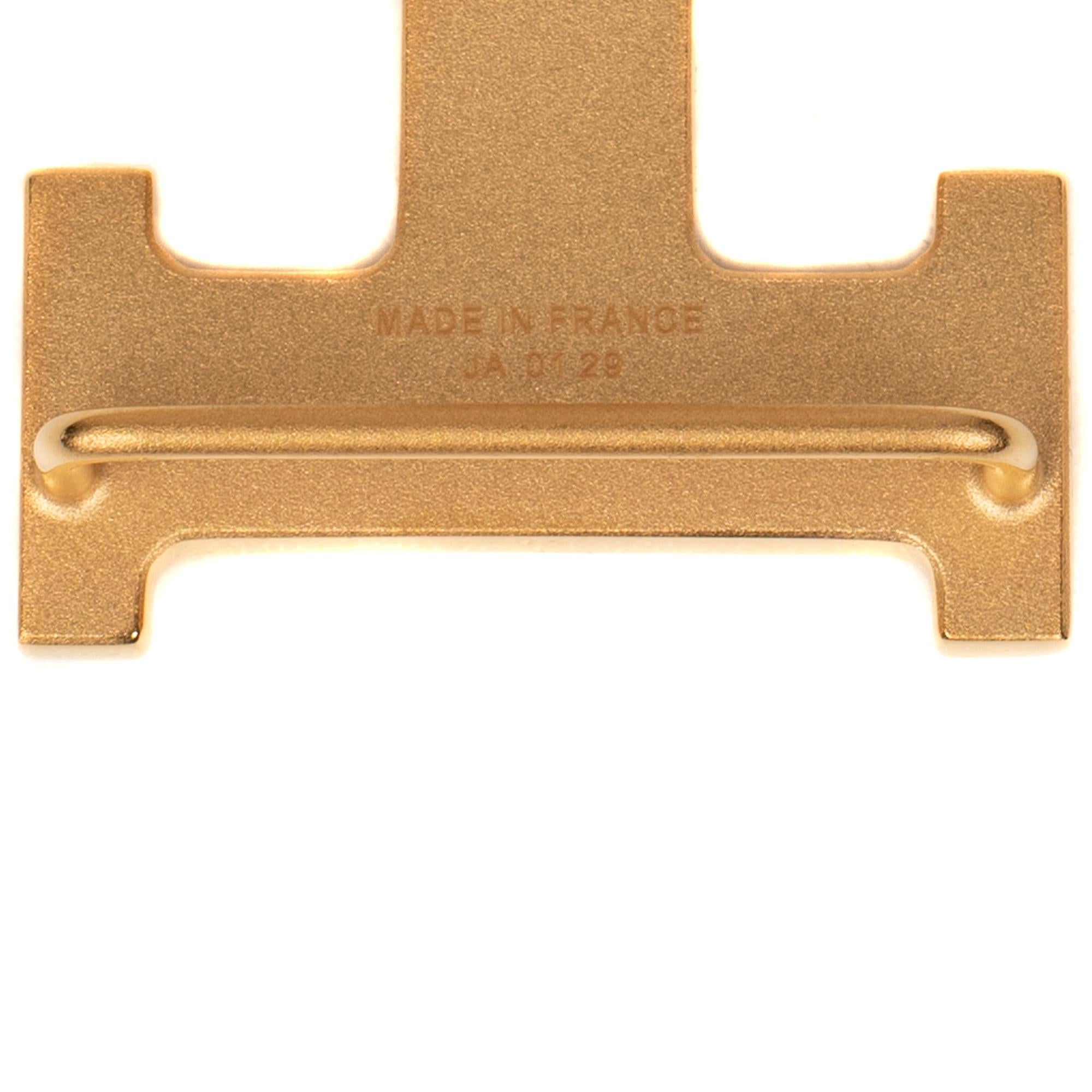 Hermes constance Gold Belt Buckle 1