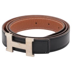 Hermès Constance H Belt Black