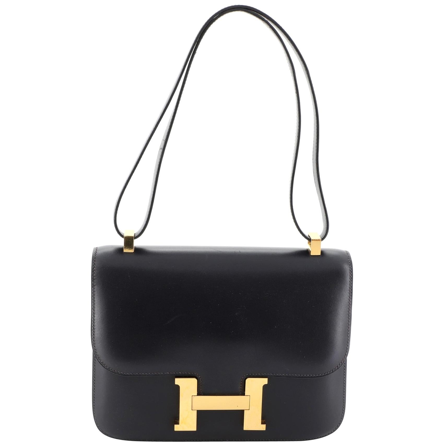 Hermes Constance Handbag Box Calf 24