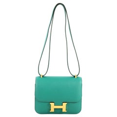 Hermes Constance Handbag Evercolor 18