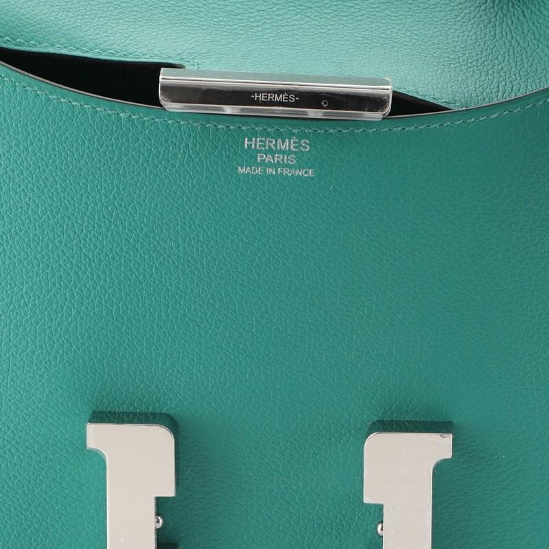 Hermes Constance Handbag Evercolor 24 1