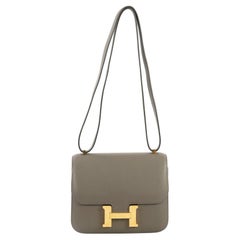 Hermès Constance 24 Bag Bleu Zanzibar Swift Leather PHW - Store Fresh