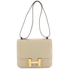 Hermes Constance Handbag Verso Epsom 24