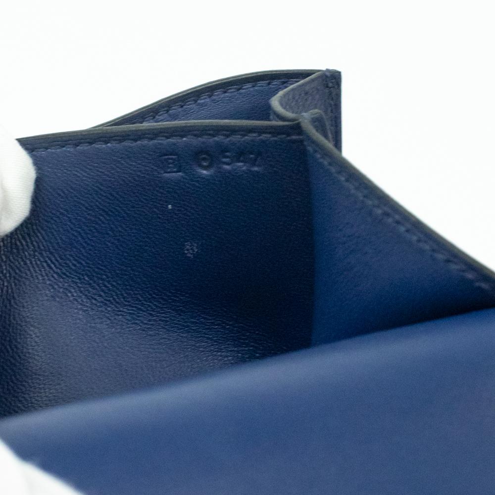 Hermès, Constance in blue leather 2