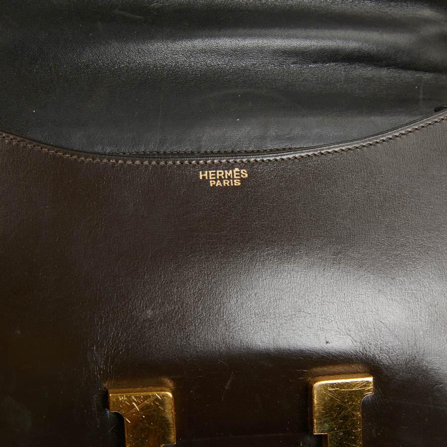 Hermes Constance In Brown Leather 10