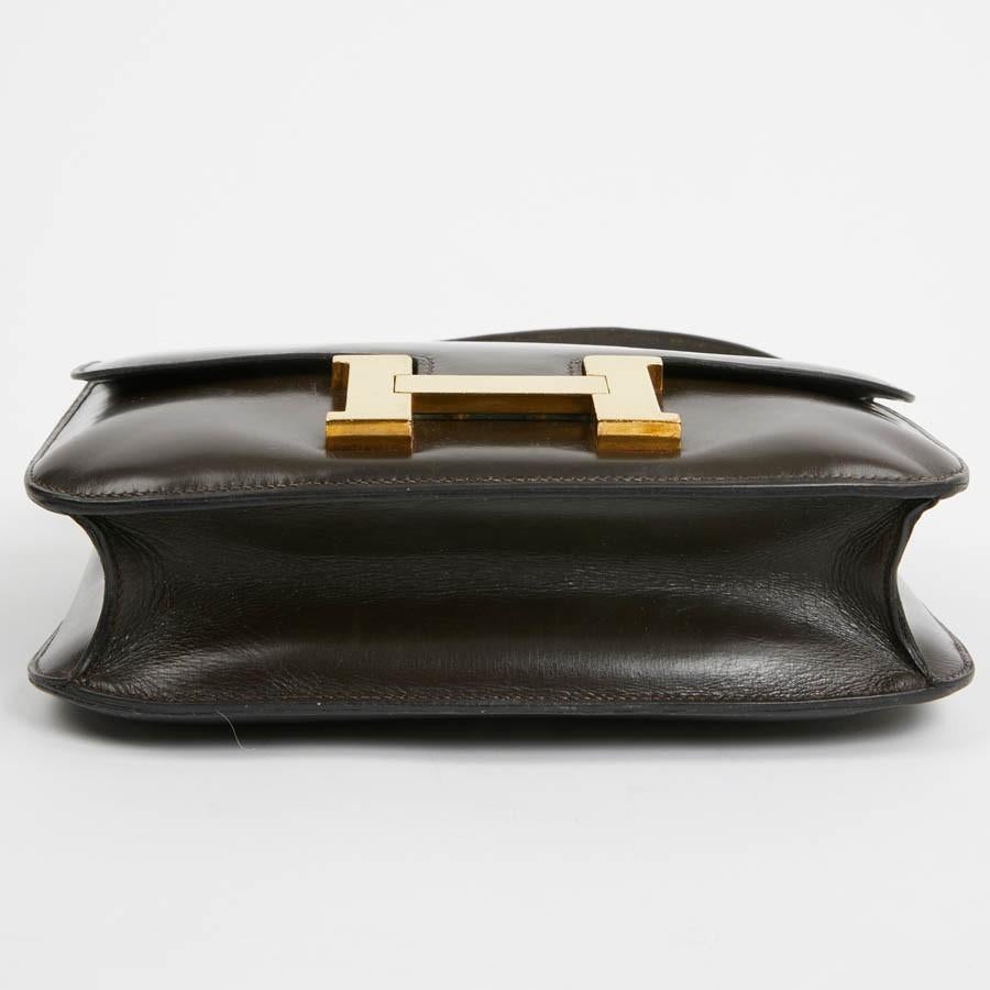 Women's Hermes Constance In Brown Leather