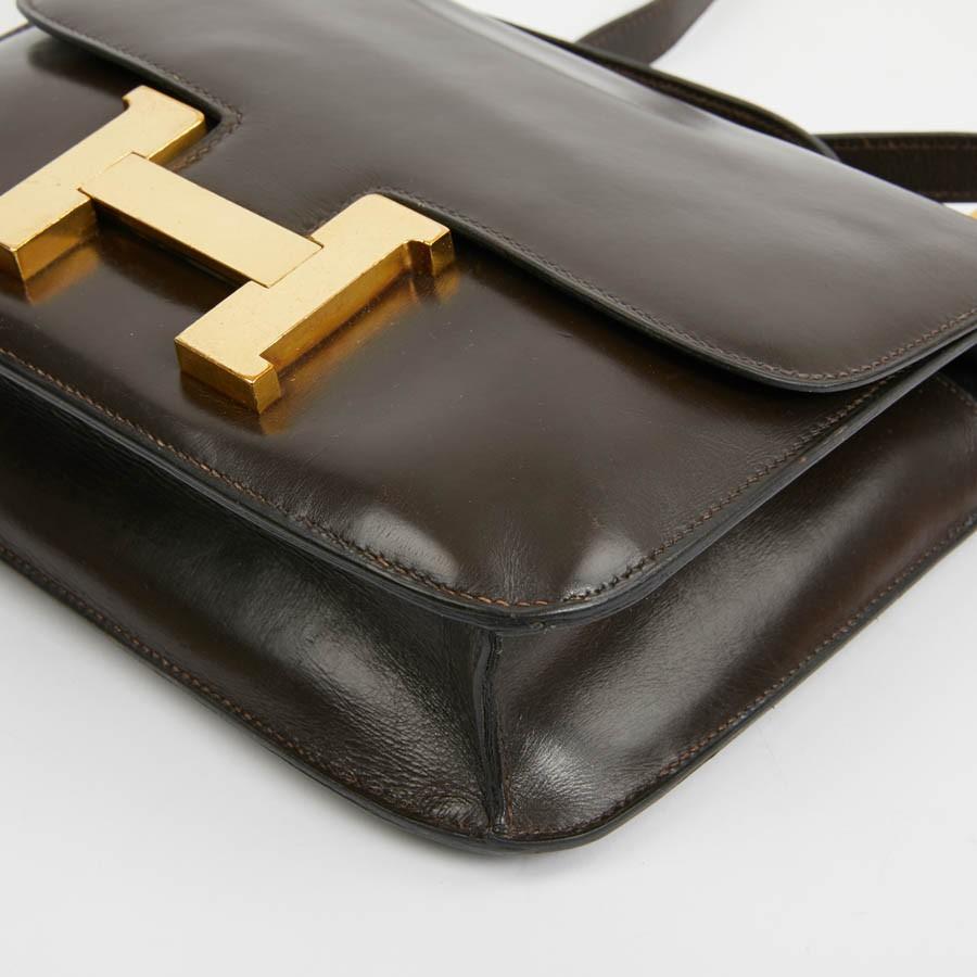 Hermes Constance In Brown Leather 2