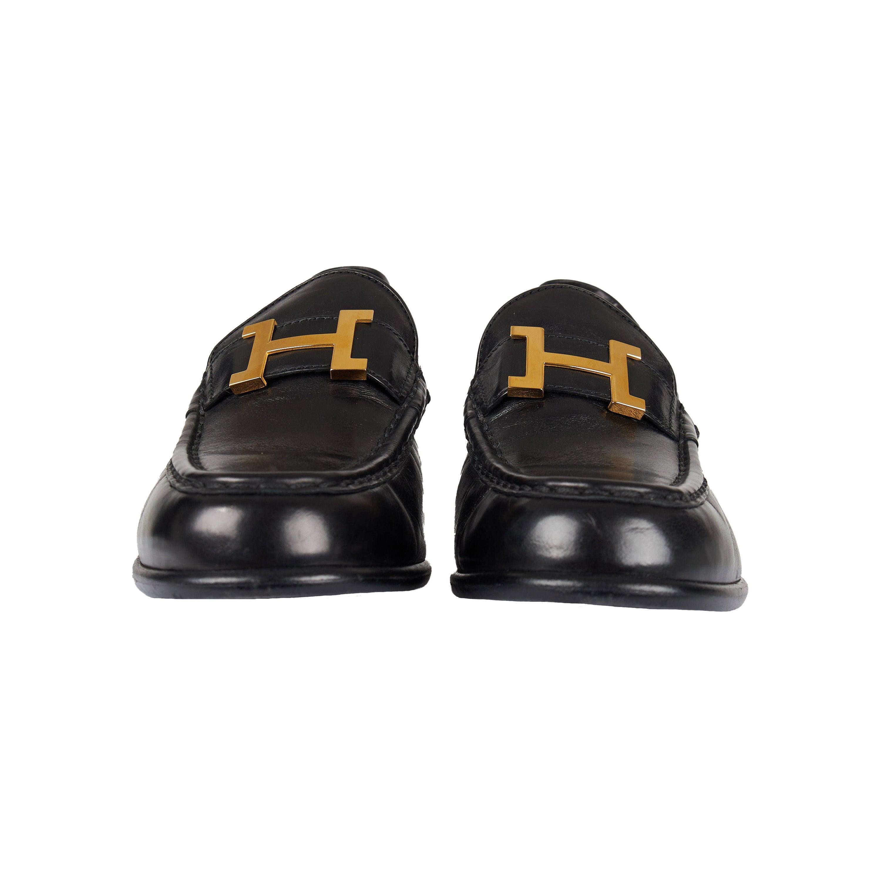 Escarpins à talons en cuir Hermès Constance - Années 10 Bon état - En vente à Milano, IT