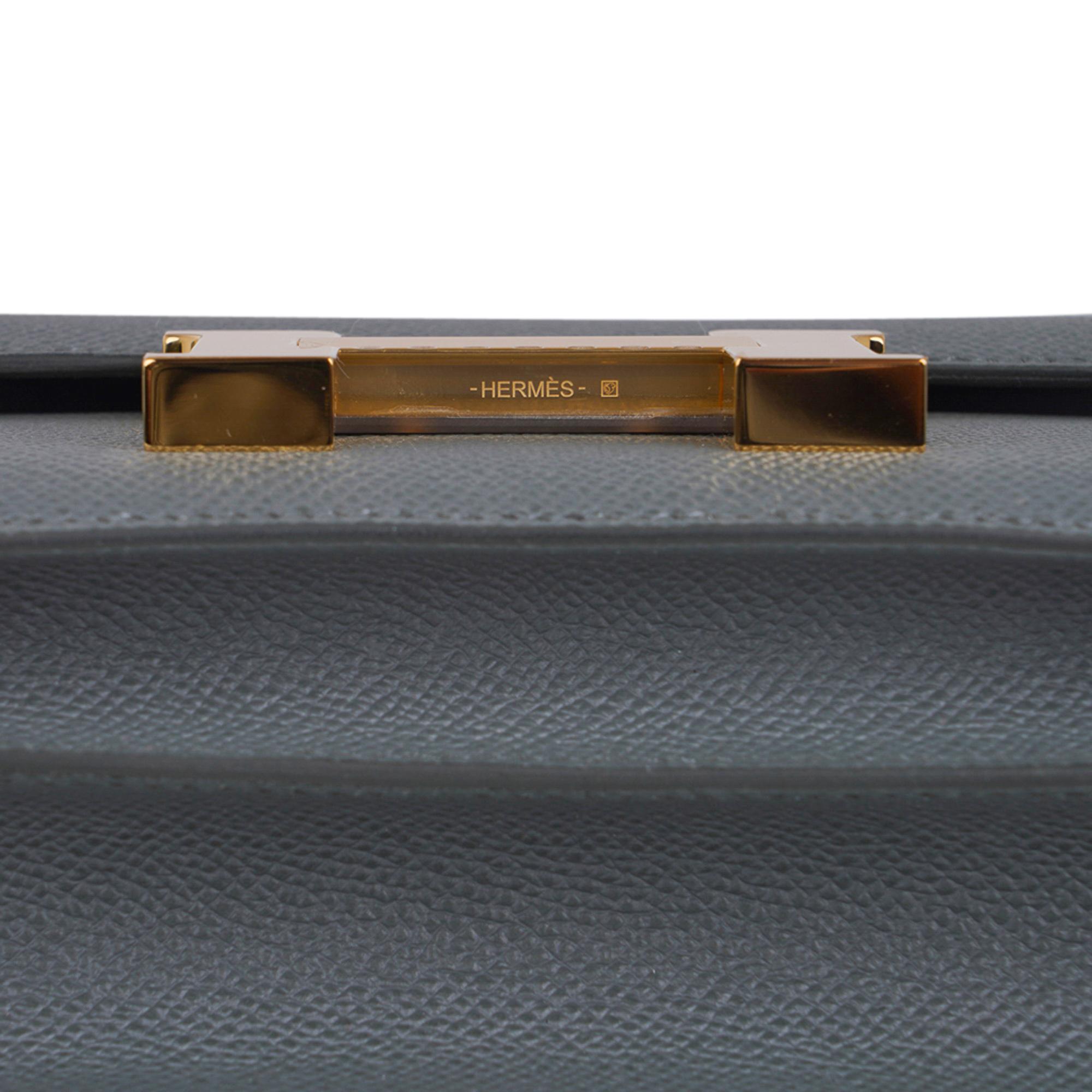 Hermes Constance Mini 18 Bag Vert Amande Gold Hardware Epsom Leather 2