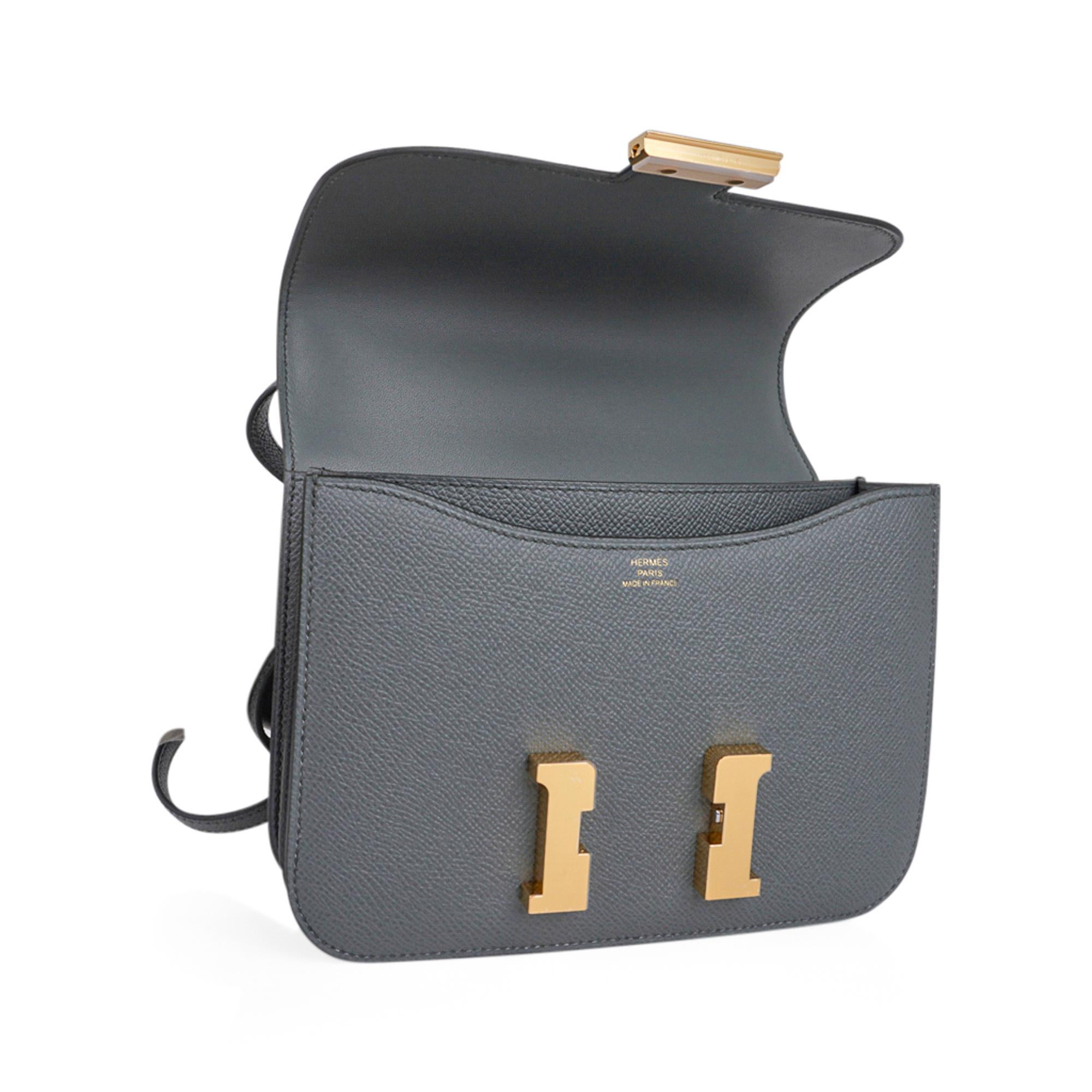 Hermes Constance Mini 18 Bag Vert Amande Gold Hardware Epsom Leather 1
