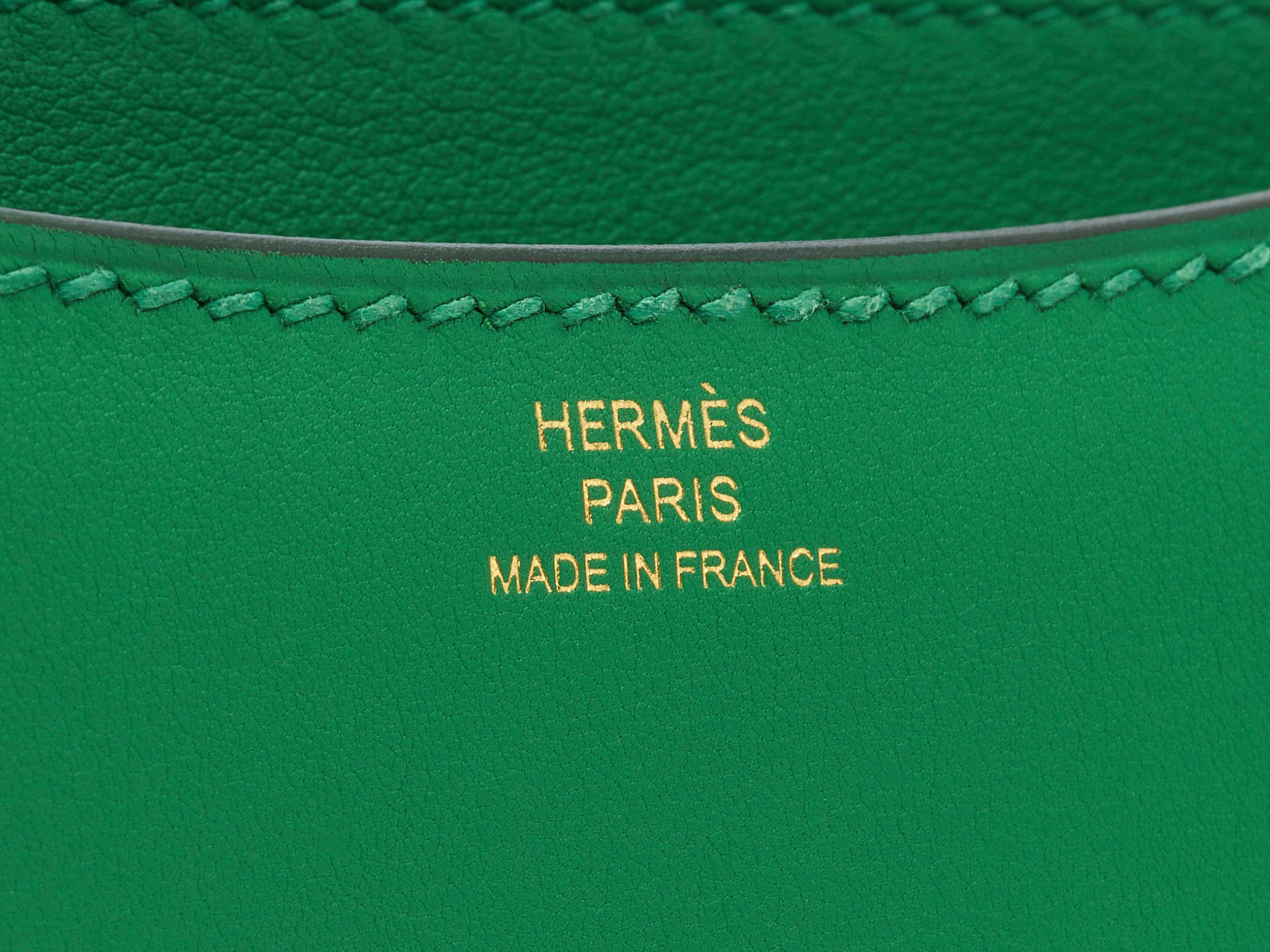 Femenino o masculino Hermès Constance Mini 18 Bambou Swift Herraje Dorado en venta