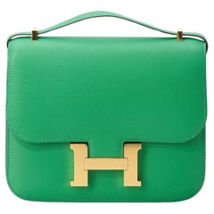 Hermès Constance Mini 18 Bambou Swift Gold Hardware