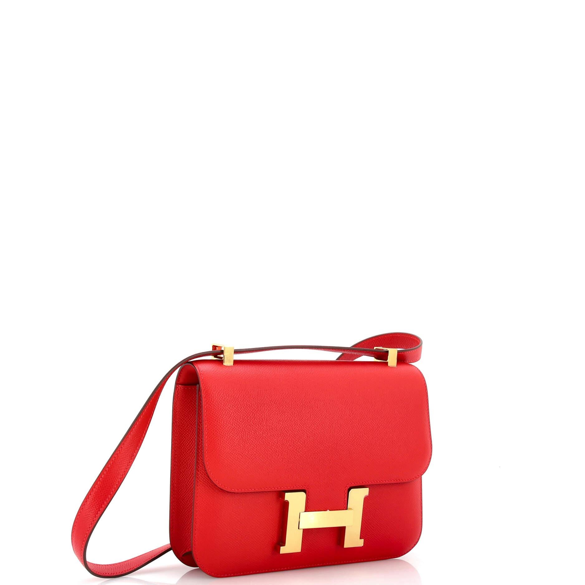 Hermes Constance NM Bag Epsom 24 In Good Condition In NY, NY