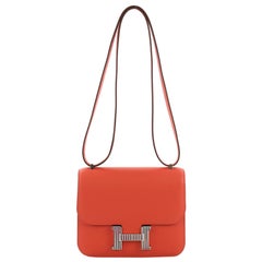 Hermes Constance Optique Handbag Evercolor 18