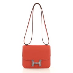 Hermes Constance Optique Handbag Evercolor 18