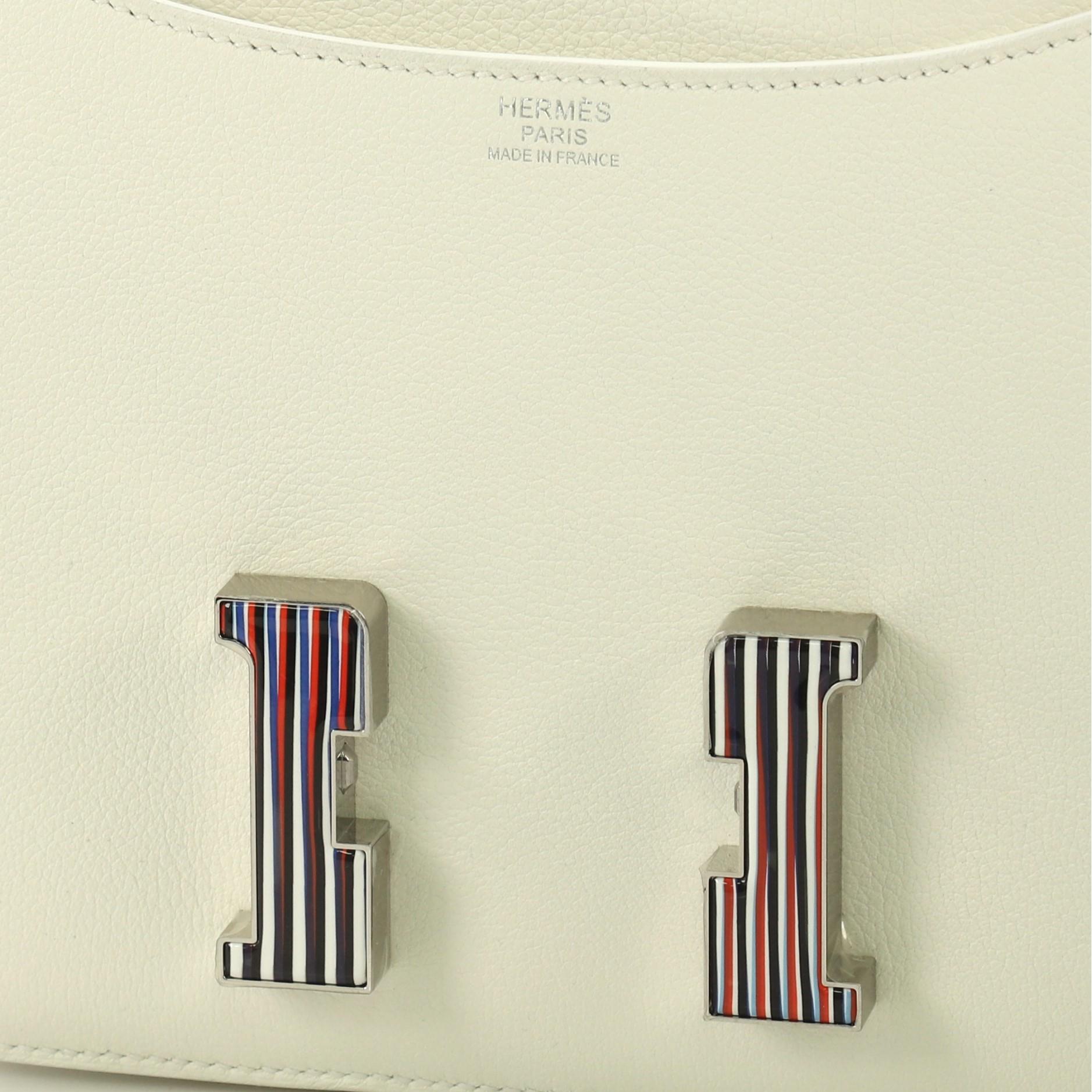 Hermes Constance Optique Handbag Evercolor 24 1