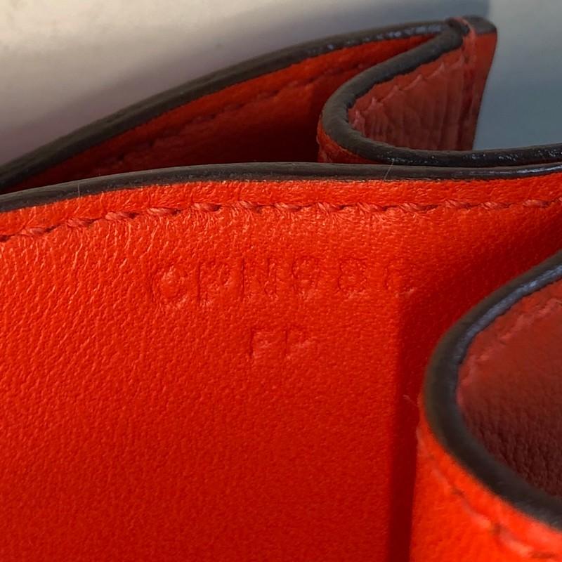 Hermes Constance Optique Handbag Evercolor 24 3