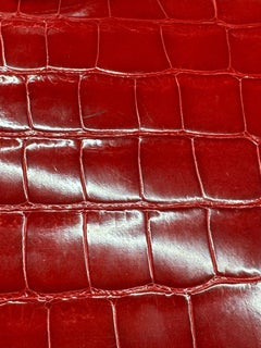 Bolso Hermès Constance Rouge Braise Alligator