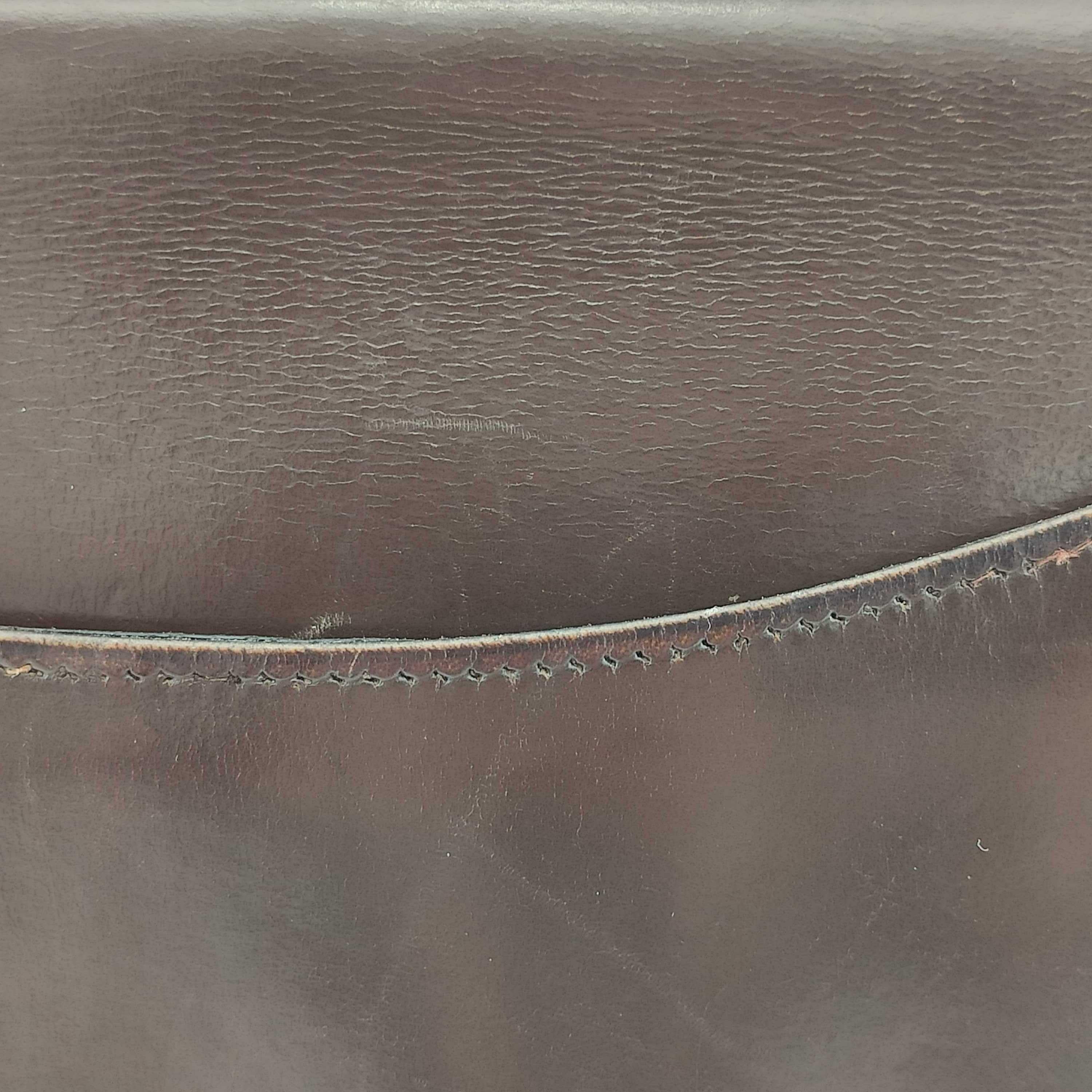 HERMÈS Constance Shoulder bag in Brown Leather 3