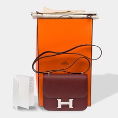 Hermès Constance Shoulder Bag Red