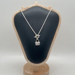 Hermès Constance Silver Necklace, 925 Sterling Silver