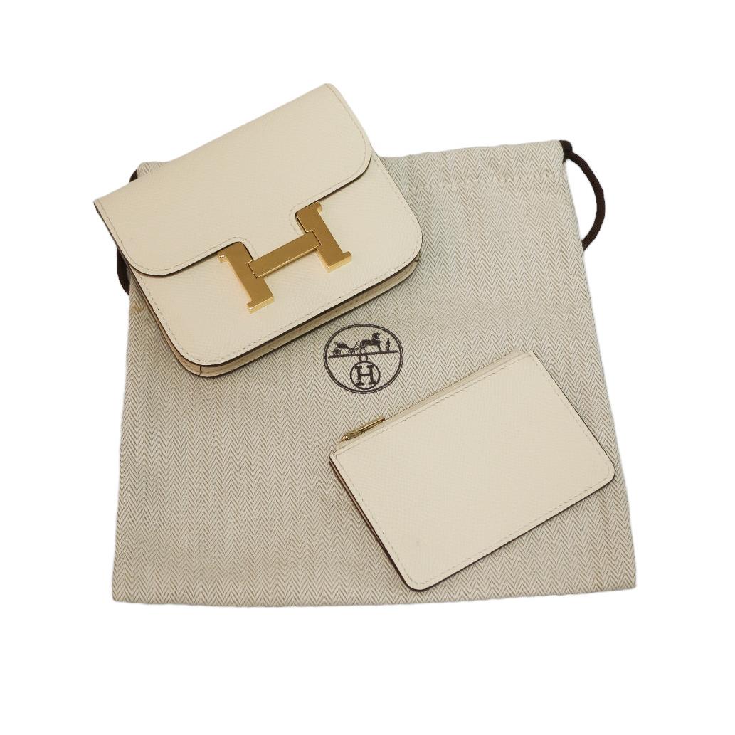 Hermes Constance Slim Compact Wallet For Sale 5