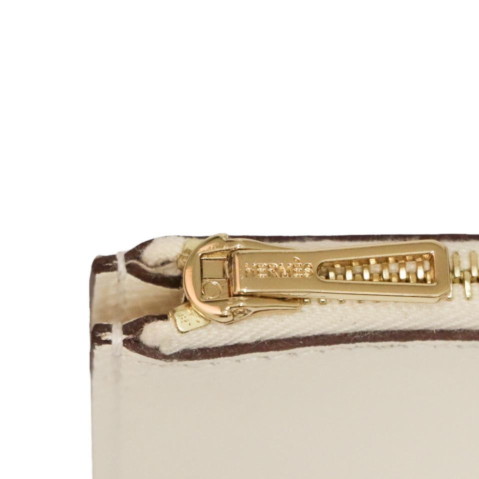 Women's or Men's Hermes Constance Slim Compact Wallet For Sale