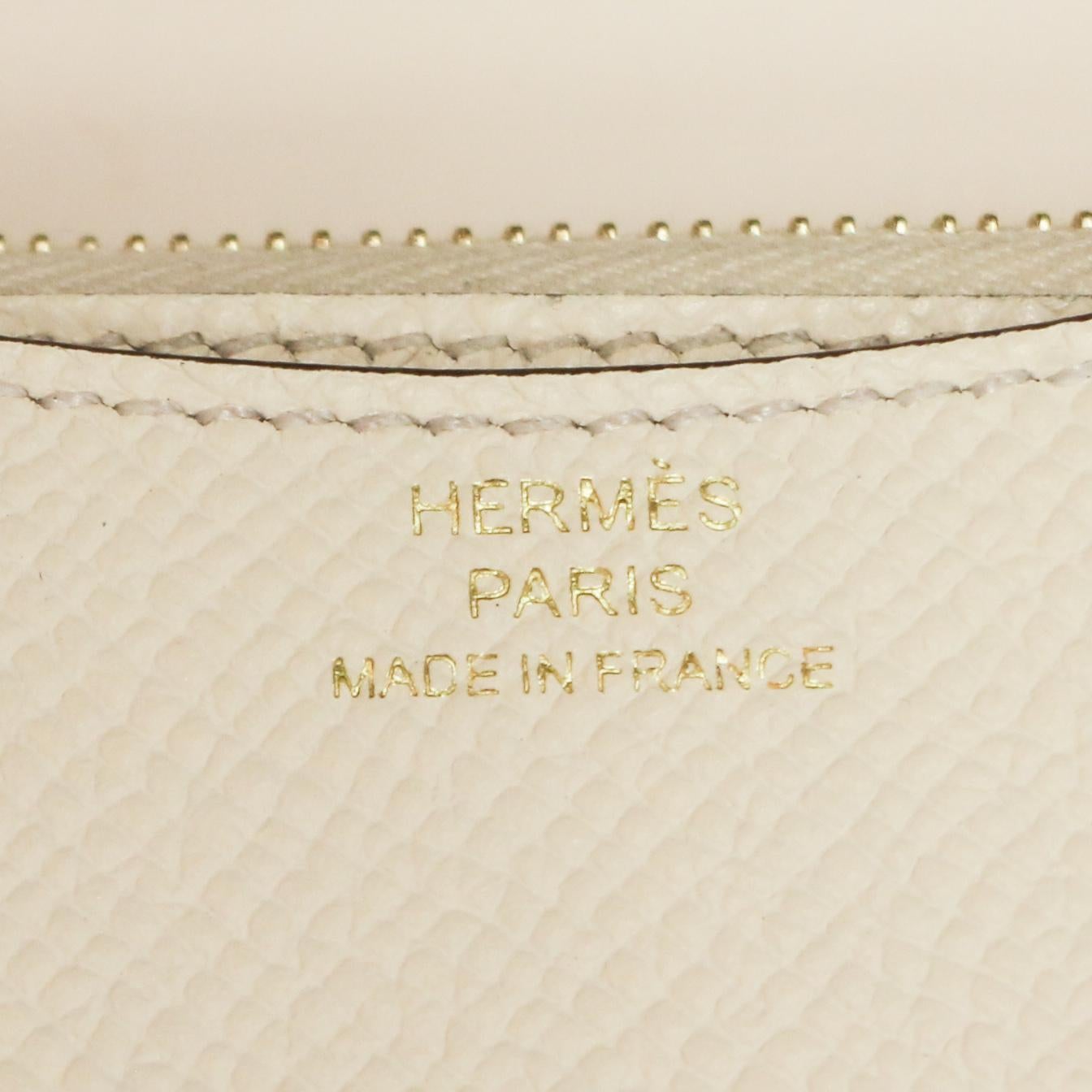 Hermes Constance Slim Compact Wallet For Sale 3