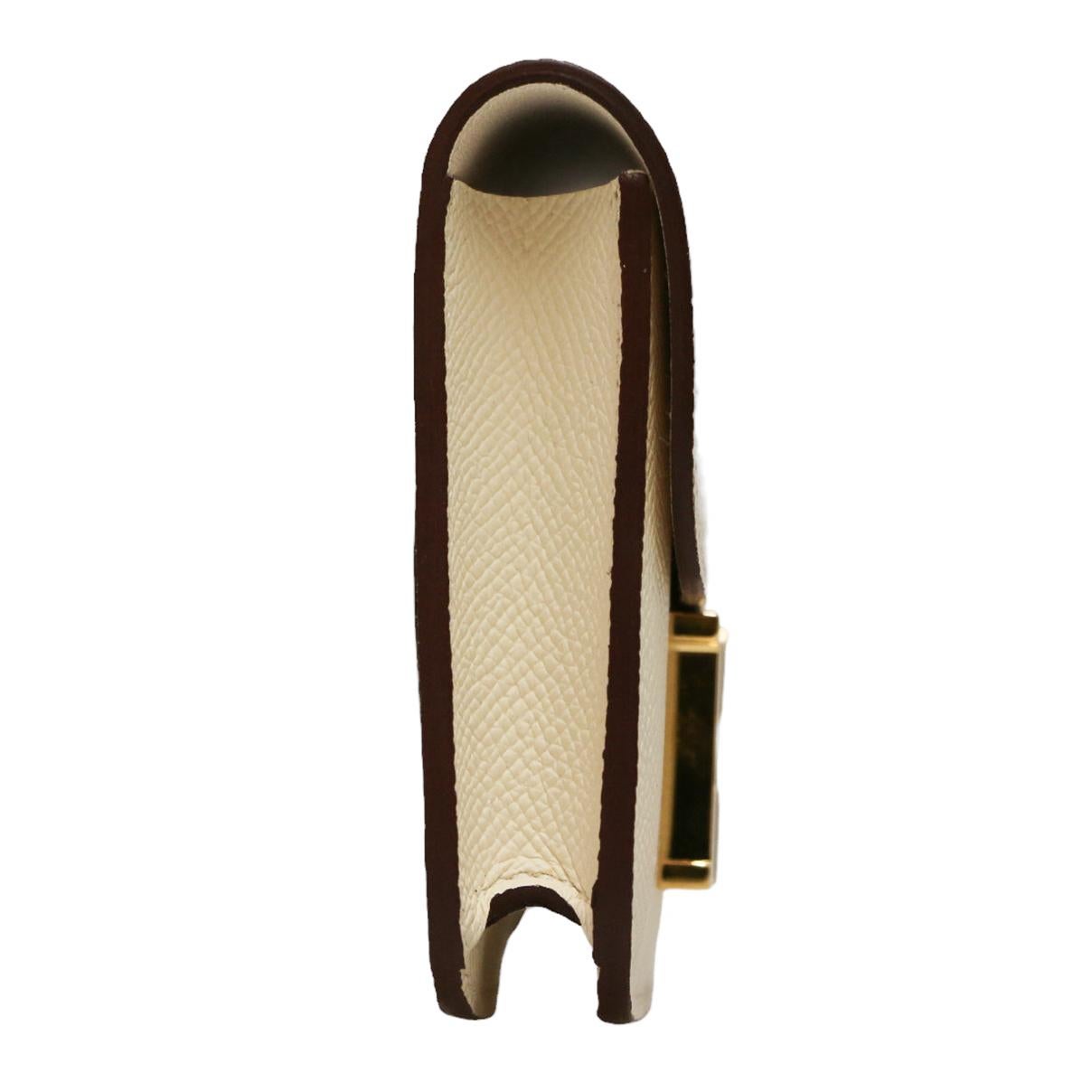 Hermes Constance Slim Compact Wallet For Sale 4