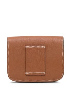 Hermès Constance Slim Wallet Quebracho Evercolor PHW