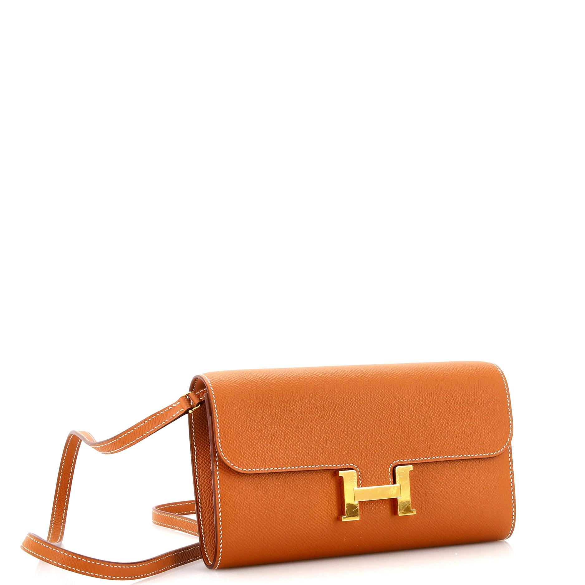 Condition: Great. Scuffs near flap closure and underneath flap, scratches and slight discoloration on hardware.
Accessories: With Strap
Measurements: Height 4.5