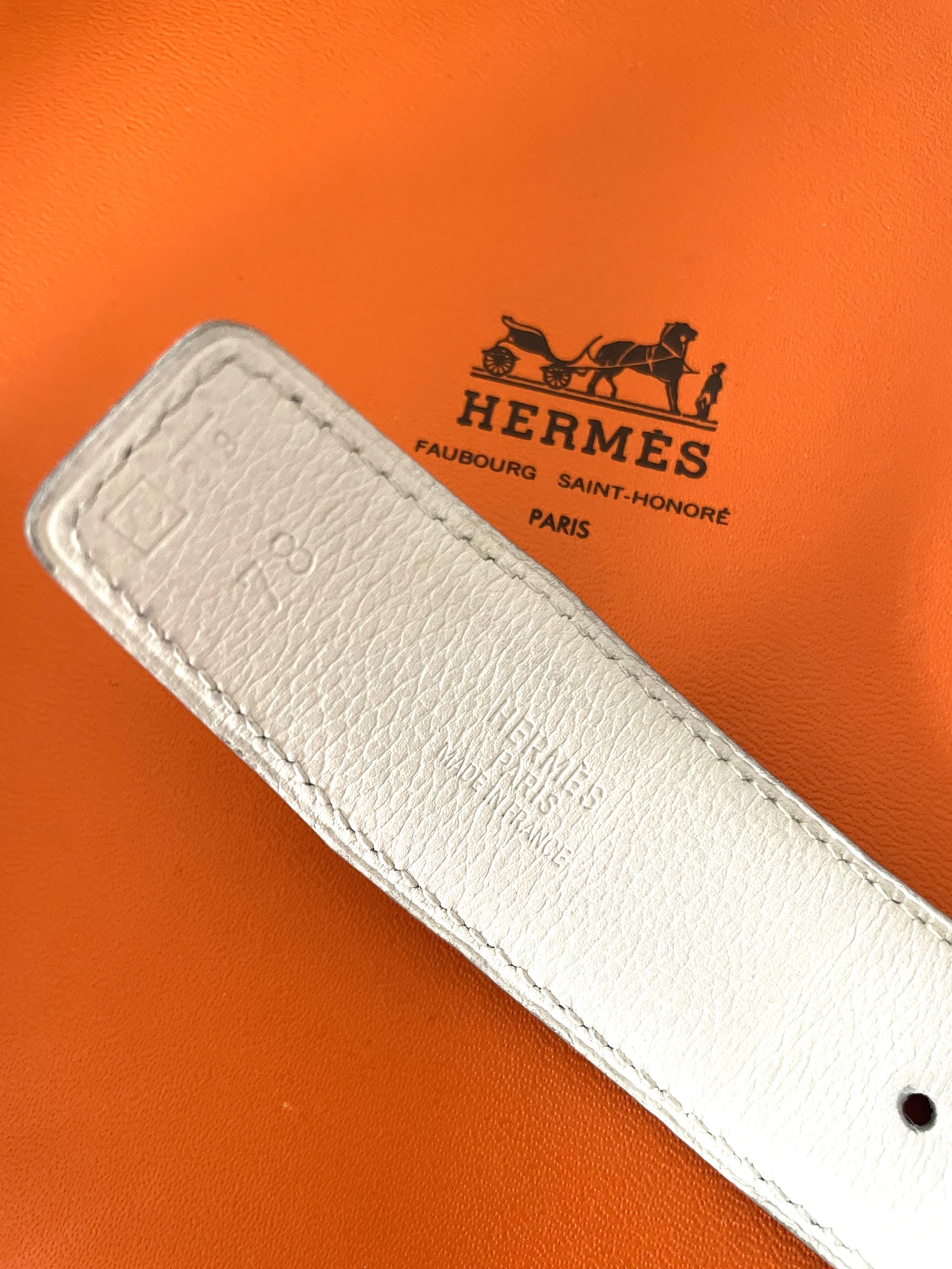 Hermes Constance Vintage Set of Two Belts with one Buckle 7