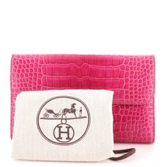 Hermes Constance Cartera Aligátor Larga