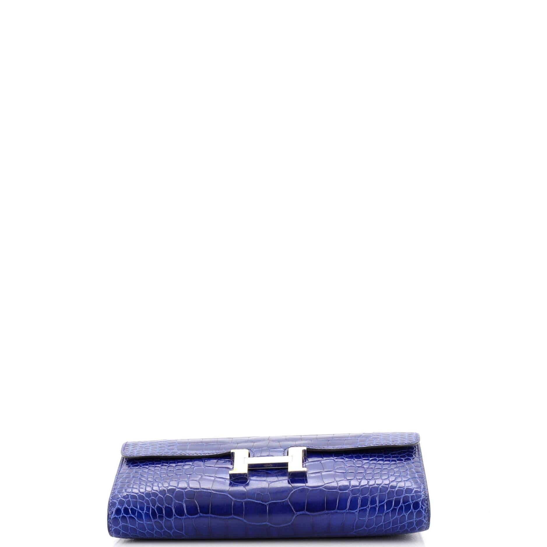 Hermes Constance Wallet Alligator Long For Sale 1