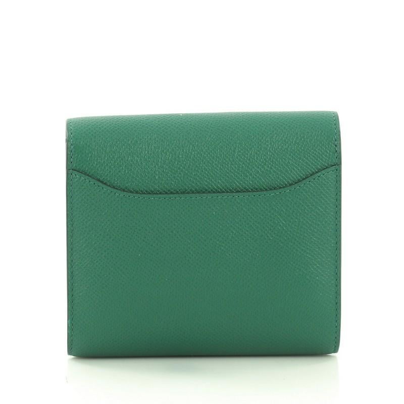 Hermes Constance Wallet Epsom Compact In Excellent Condition In NY, NY