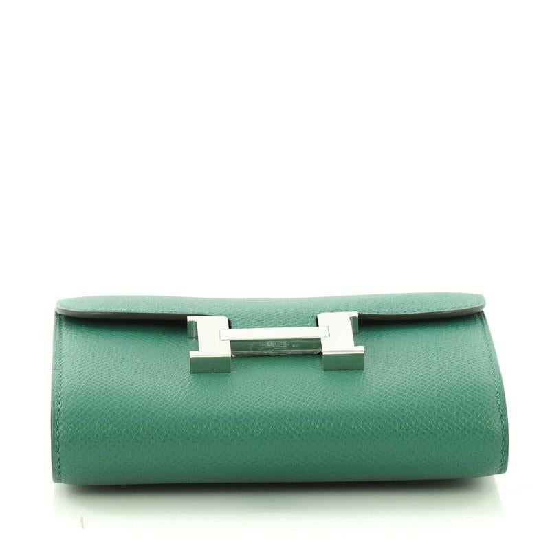 Women's Hermes Constance Wallet Epsom Compact