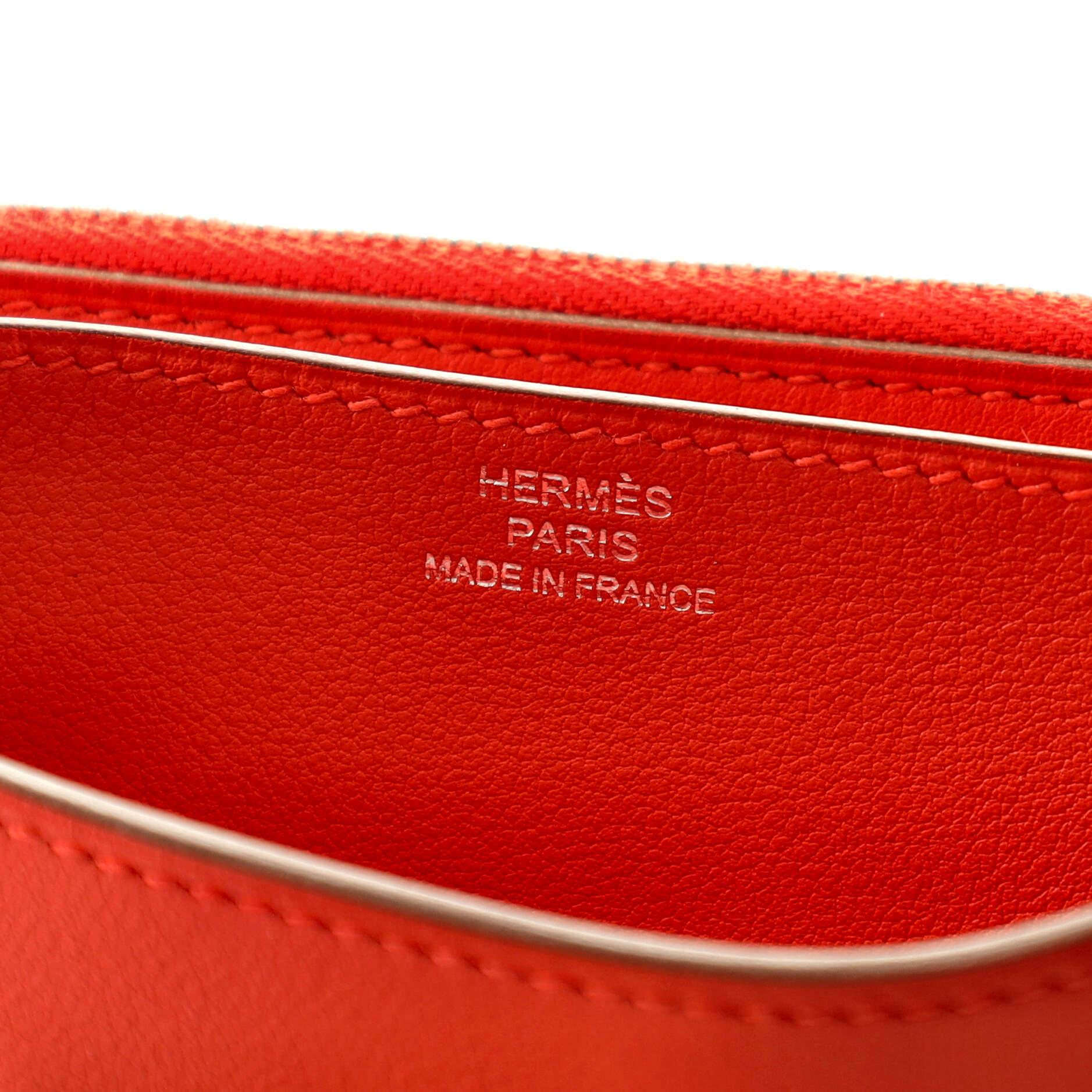 Hermes Convoyeur Crossbody Bag Swift Mini In Good Condition In NY, NY