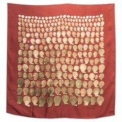 Hermes Coquilles by Robert Delpire Silk Scarf