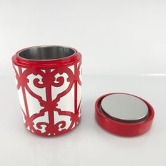 Hermès Cordoue hand-painted lacquered wood Balcon du Guadalquivir tea box