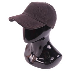 Hermes corduroy cap