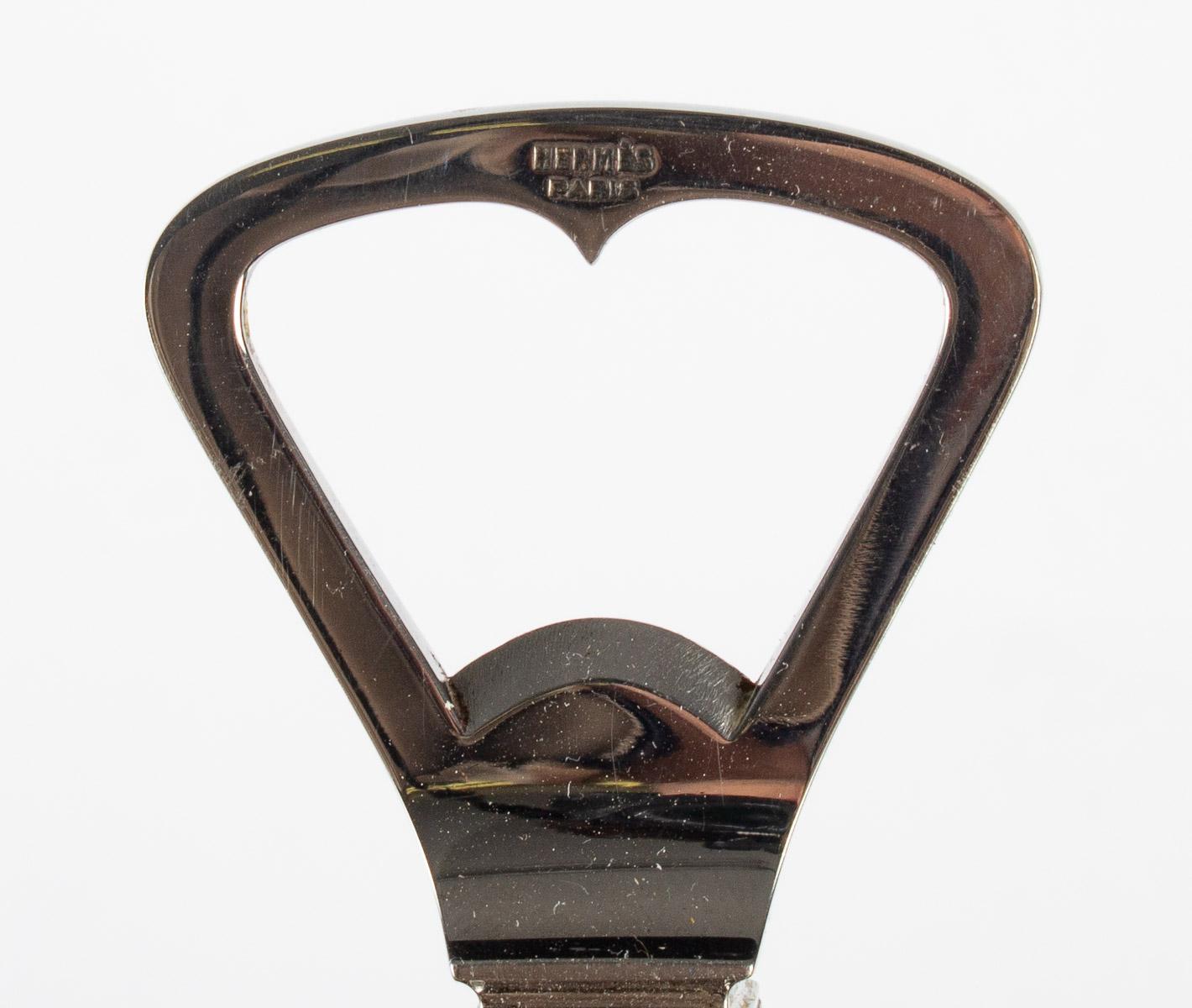 French Hermès Corkscrew and Bottle Opener