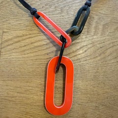 Hermès Corn et Laque Vintage Necklace